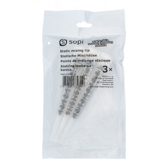 Pack Static mixing tip 3 pcs/bag Mixing Nozzles