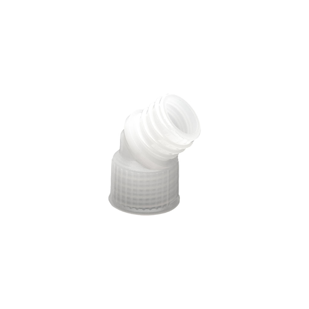 Kartuschenadapter-Ellenbogen 45° S15 auf S15 1 Kartuschenadapter-Ellenbogen 45° S15 auf S15