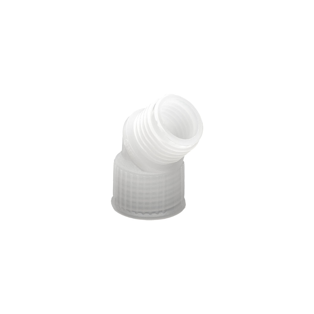 Kartuschenadapter-Ellenbogen 45° S15 auf M15 1 Kartuschenadapter-Ellenbogen 45° S15 auf M15